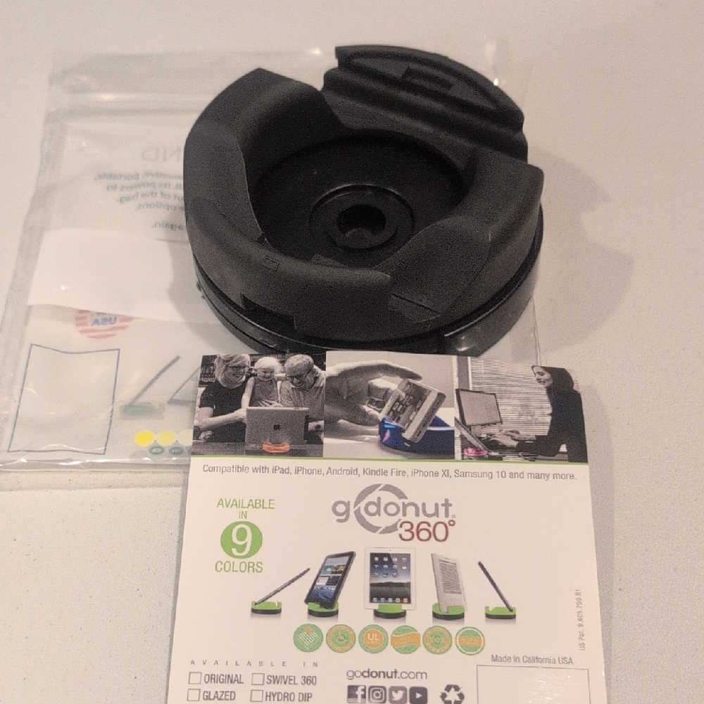 GoDonut 360 Black Universal Stand